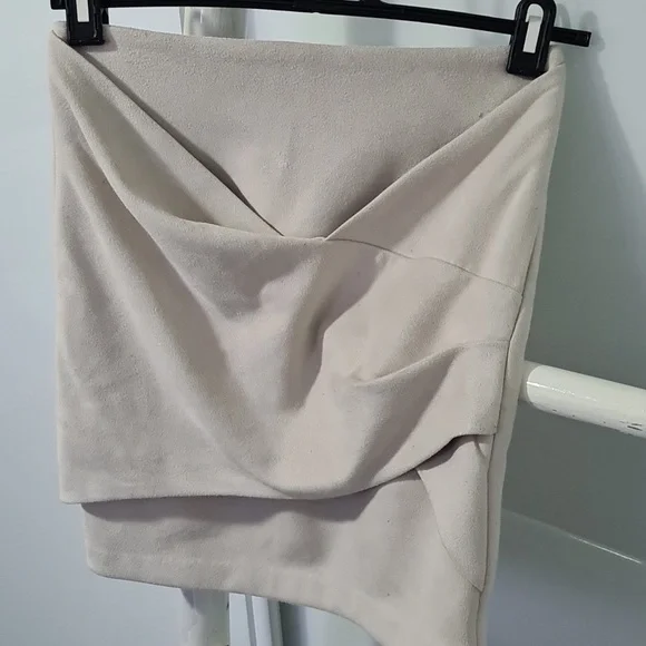 Sheike 8 soft suede skirt - Picture 2 of 5